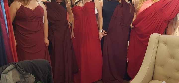Bridesmaid dresses