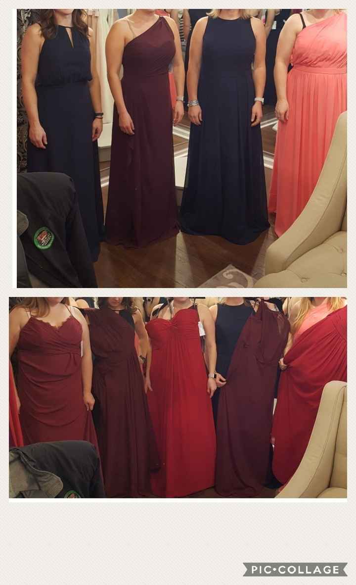Bridesmaid's Dresses!