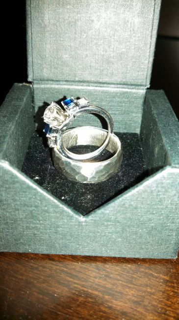 Got his ring!