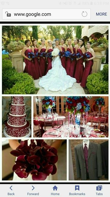 Trouble choosing wedding colors :(