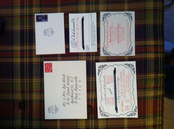 Thinking of DIYing invites? You CAN do it (pics)