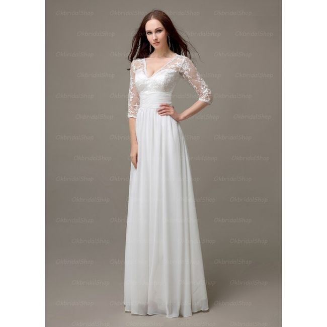 Searching for a lace and chiffon dress!