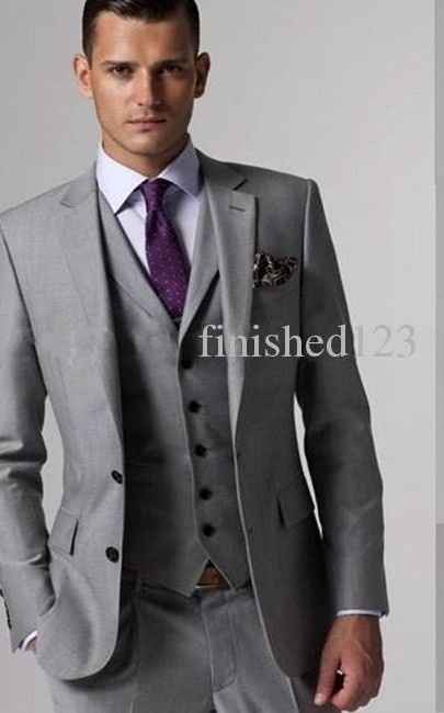 Groomsmen Attire - Black, Grey, or Navy