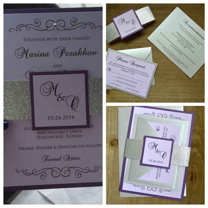 Invitations.... let's see them!