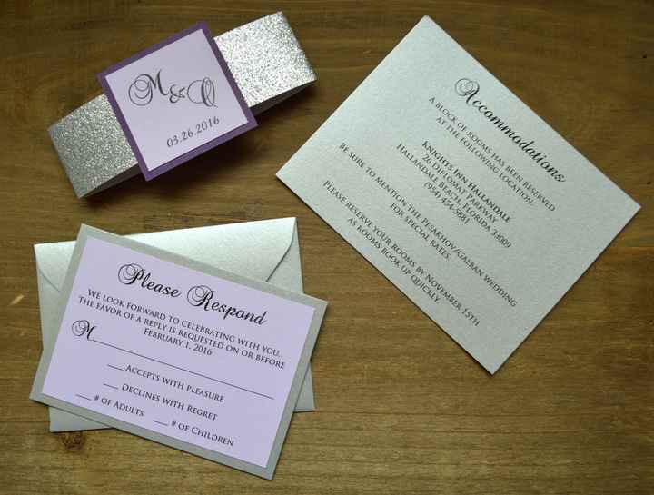 Show me your RSVP Cards