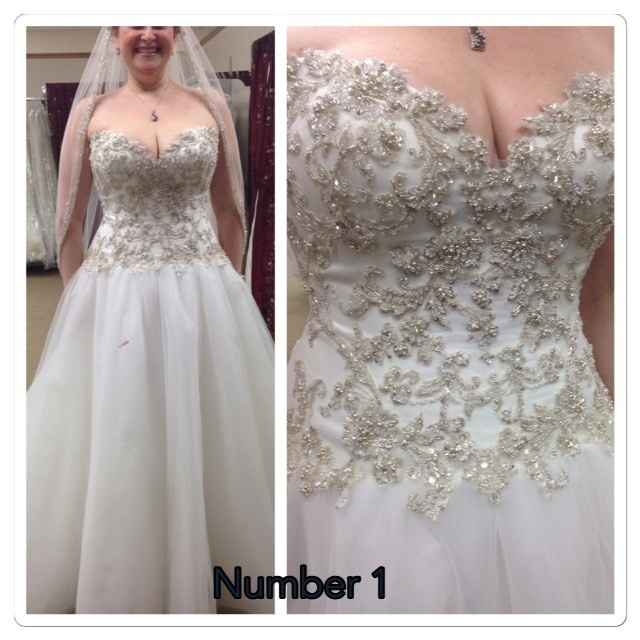 Pictures of 3 dresses, help?