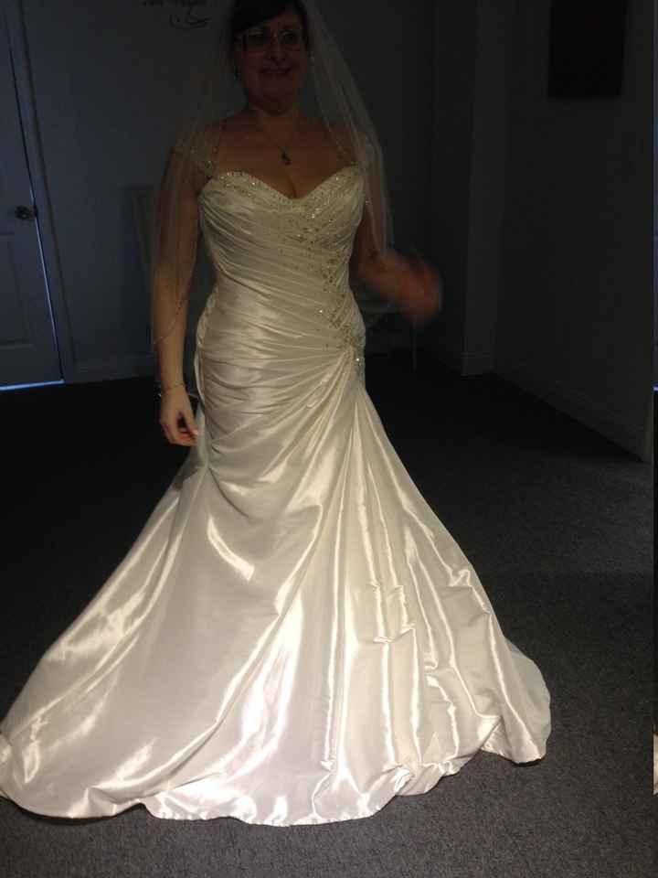 I finally said YES to the dress today!