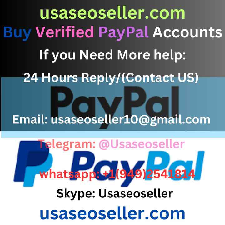 Buy Verified PayPal Accounts
