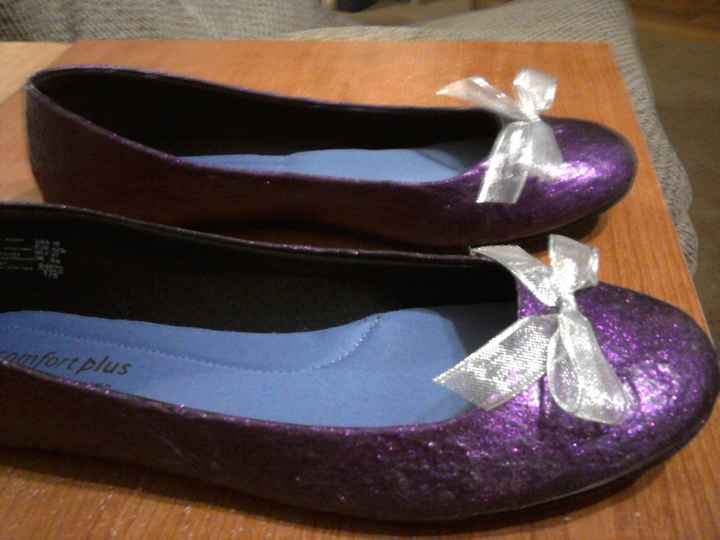My DIY Glitter Shoes