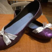 My DIY Glitter Shoes