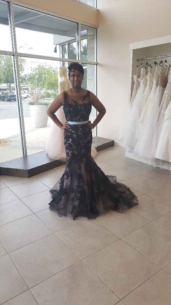 Where to find a Black Wedding dress - 1
