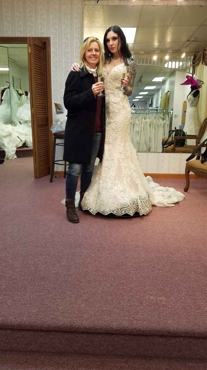 Possibly taking my dress home! - 1