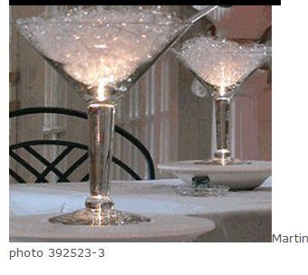 Tall Martini Glasses