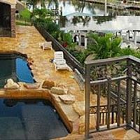 Decor for Night Wedding Cocktail Reception