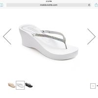 Cheesy to wear cute flip flops?
