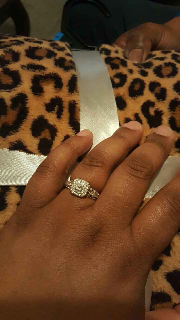 I got my engagement ring!