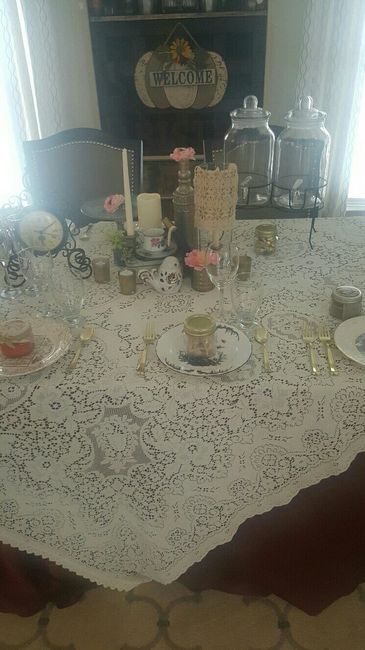 Reception table ideas