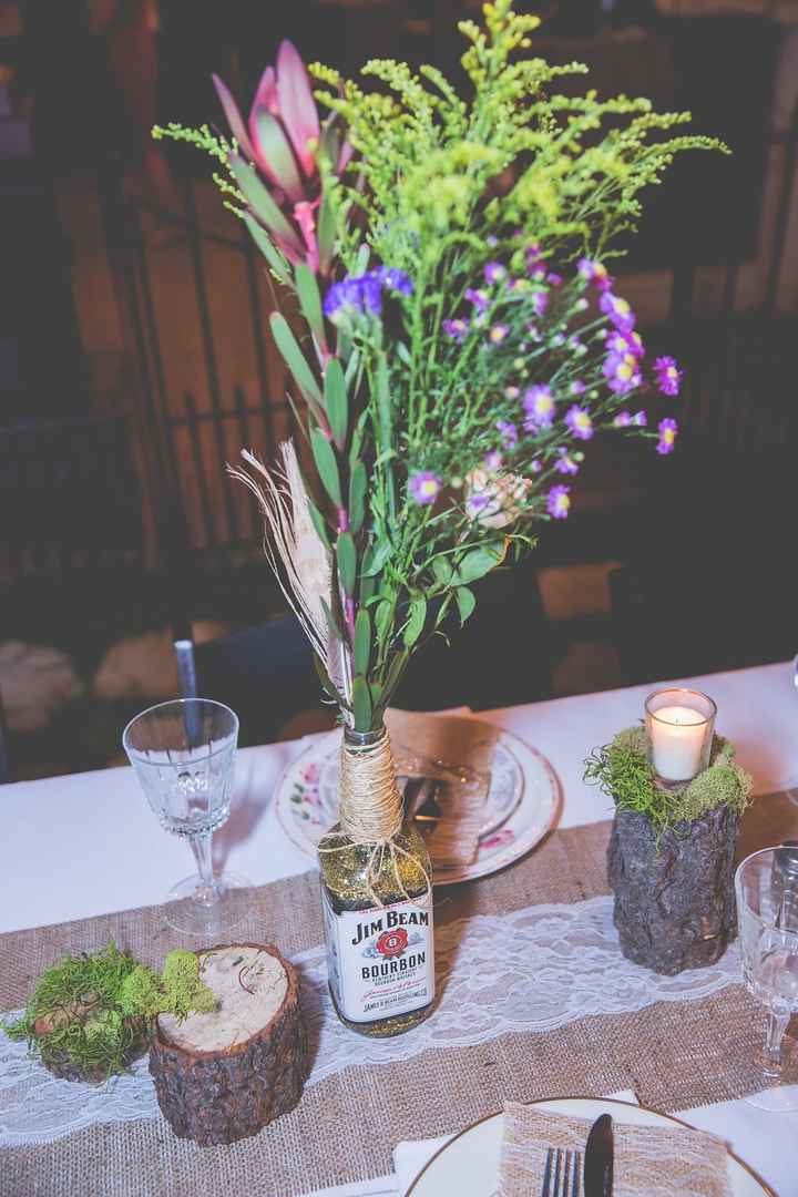 Who used bulk fresh flowers?
