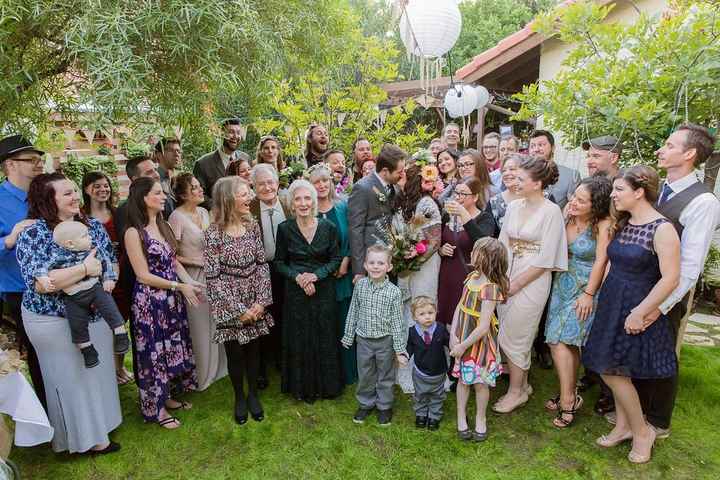 How to get a group photo of all guests at the ceremony