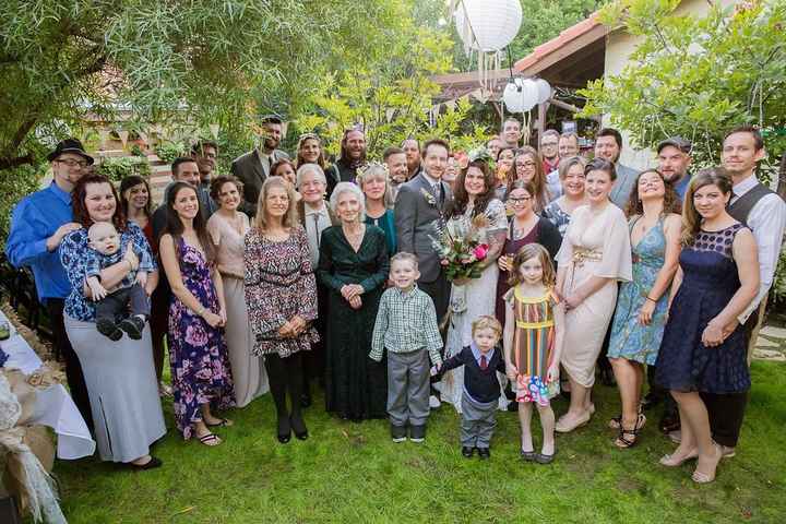 How to get a group photo of all guests at the ceremony