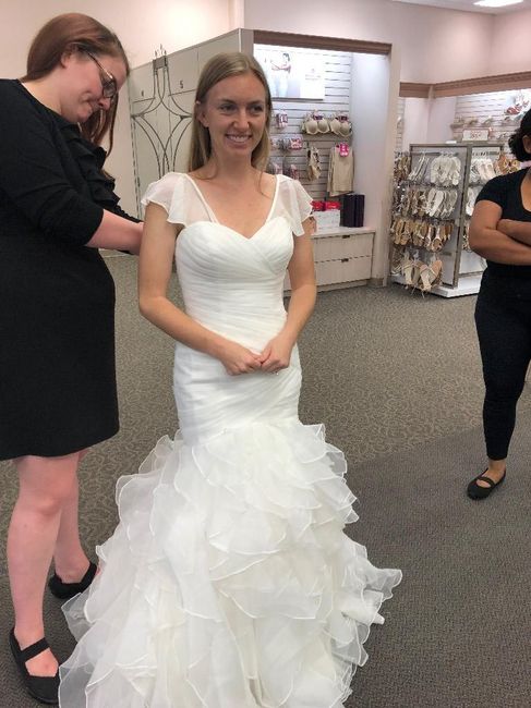 Mermaid style dress question (with pics) 2