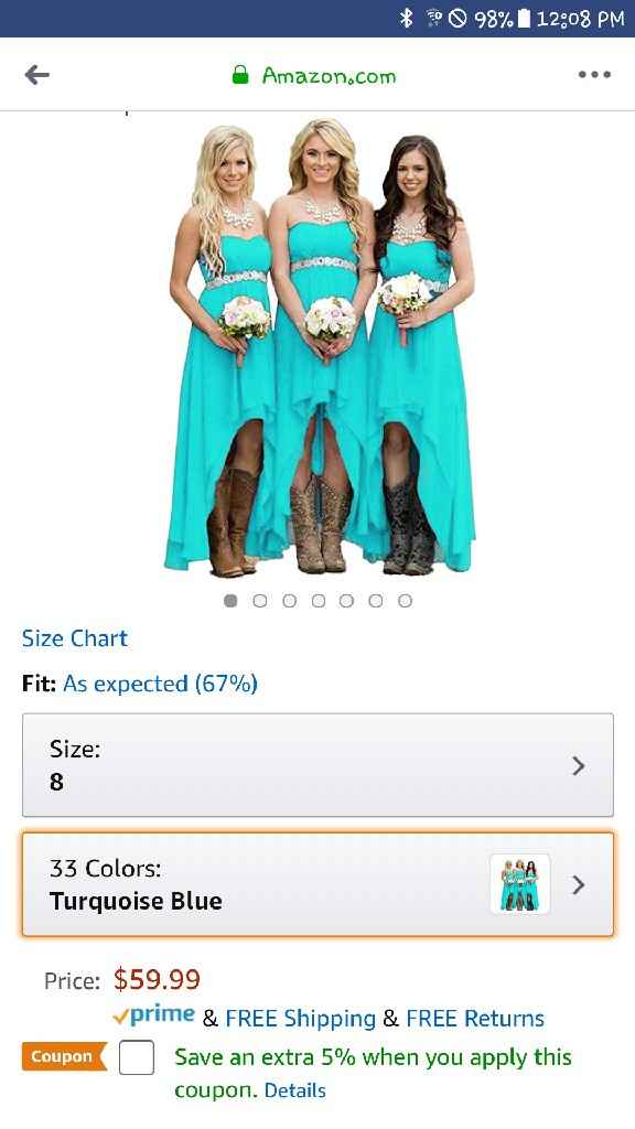 Bridesmaids dresses - 1