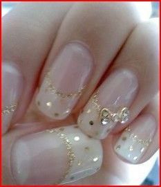 What’s your wedding nail design?