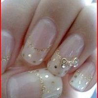 What’s your wedding nail design?