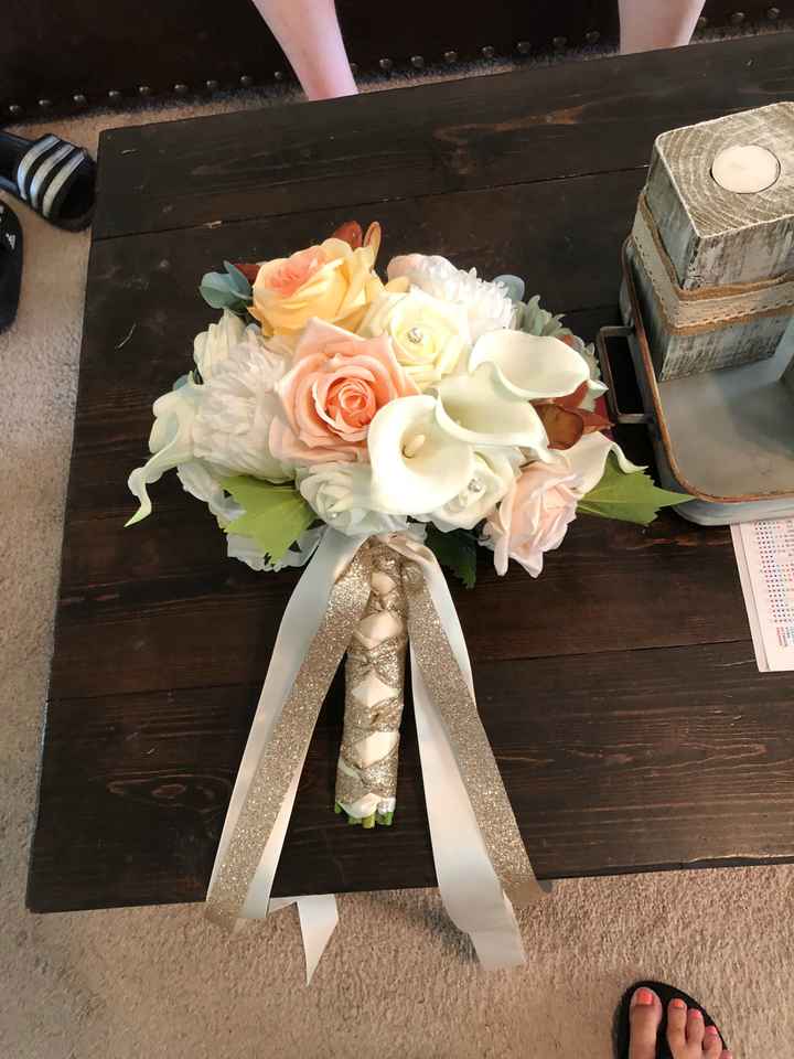 Has anyone diy bouquet? If so post pictures :) - 1