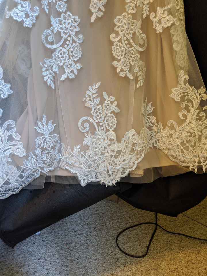 Uneven Hemline After Alterations 1