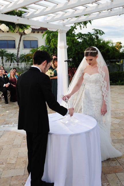 Secular wedding ritual? 1