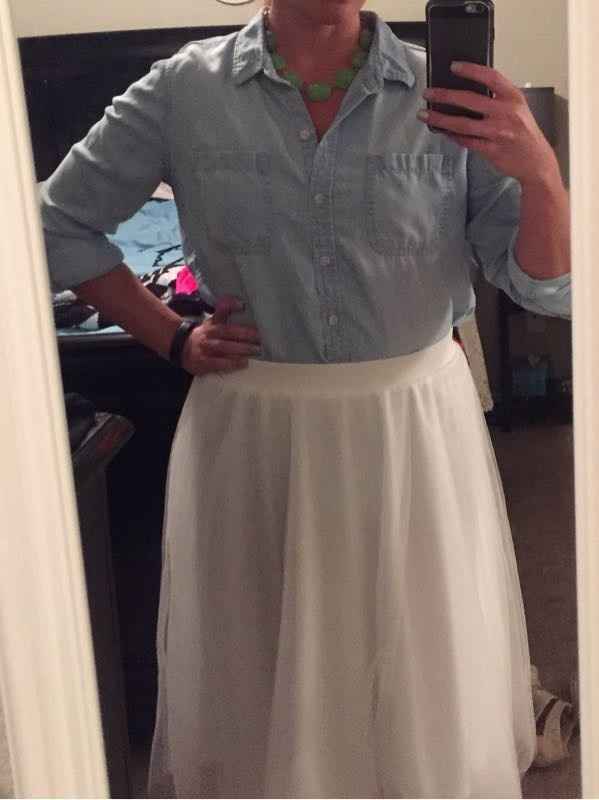 Help! How in the hell do you style a tulle skirt?? (For E-Pics)