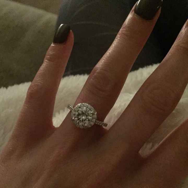 Let's see those rings! And for the Mrs lets see the bands with it ! I LOVE seeing everyone's bling:)