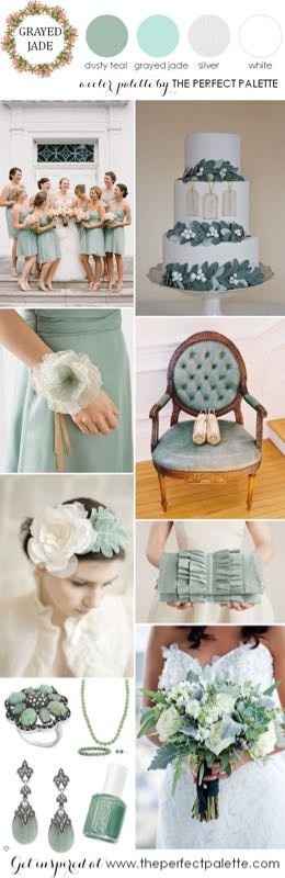 March wedding colors