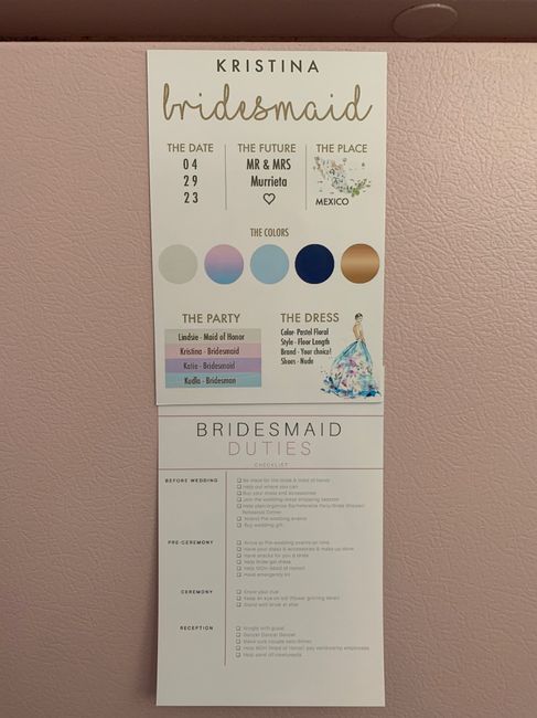 Bridesmaids Responsibilities 6