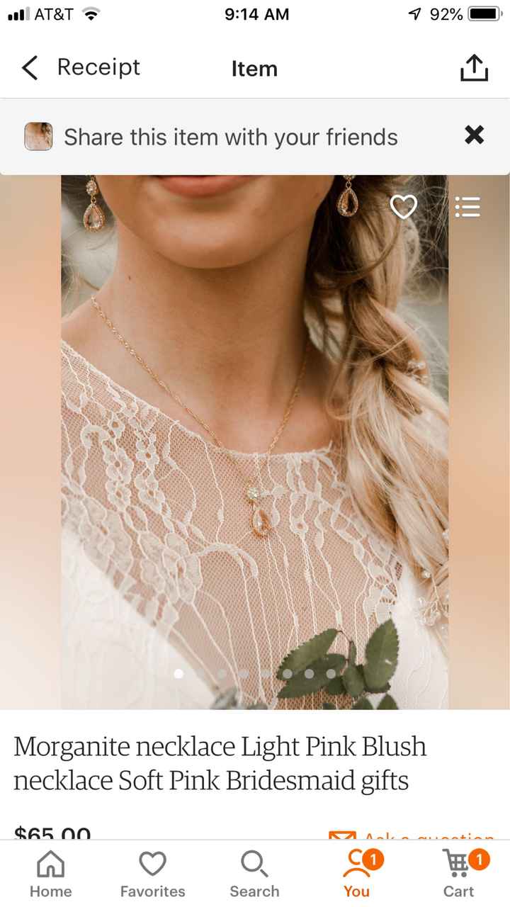 Types of jewellery for this dress? - 2