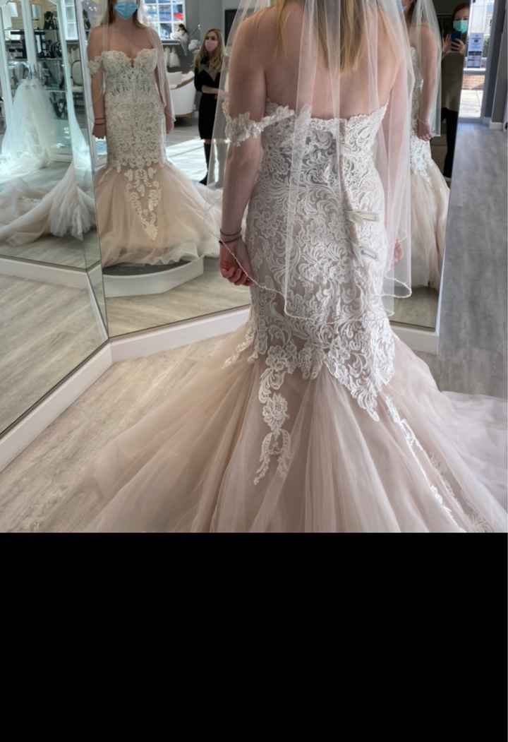 Dress too poofy Weddings Wedding Attire Wedding Forums WeddingWire