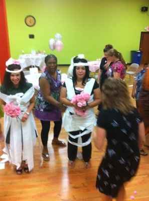 My surprise shower was yesterday..