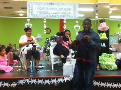 My surprise shower was yesterday..