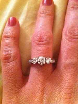 Three-Stone E-Ring? Show me yours.