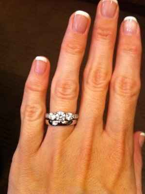 Show off your mismatched rings!