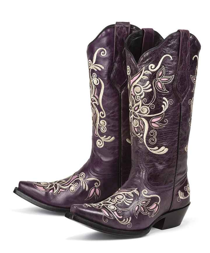 Boot Option-Purple Boots