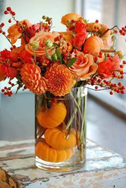 Pumpkins in Glass