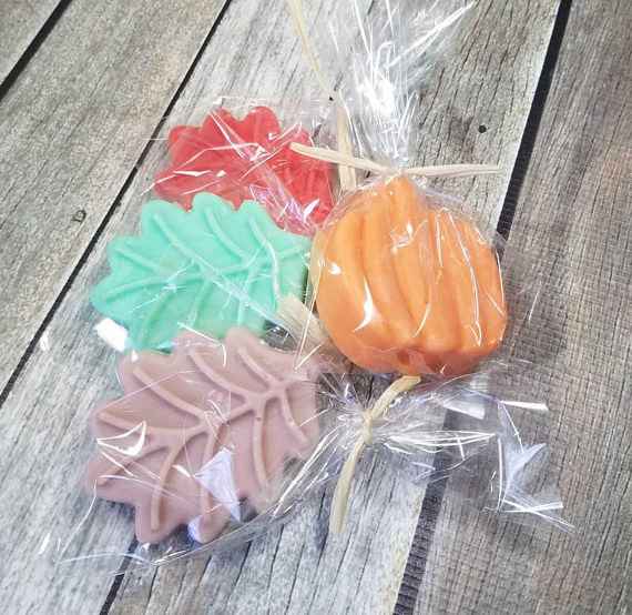 Fall Rustic Soap Favors