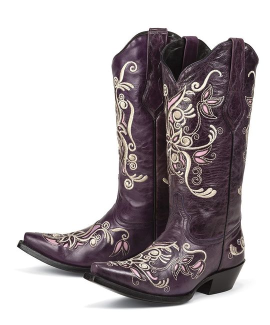 Boot Option-Purple Boots
