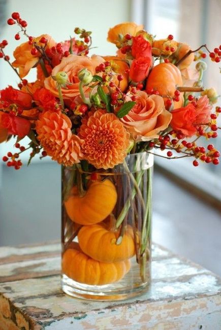 Pumpkins in Glass