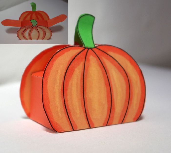 Pumpkin Favor Boxes