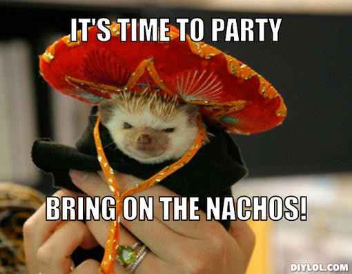 What would you want to drink/eat at an after party?