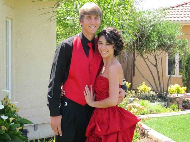High school sweethearts