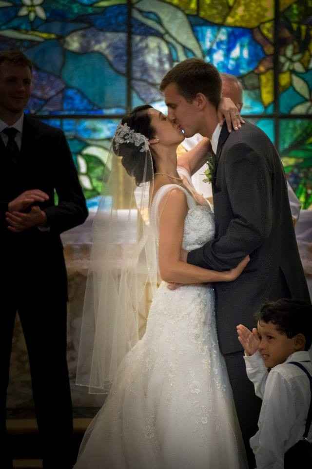 Will you be practicing your first wedding day kiss?